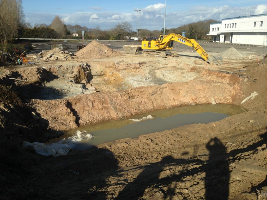 Chantier de dépollution