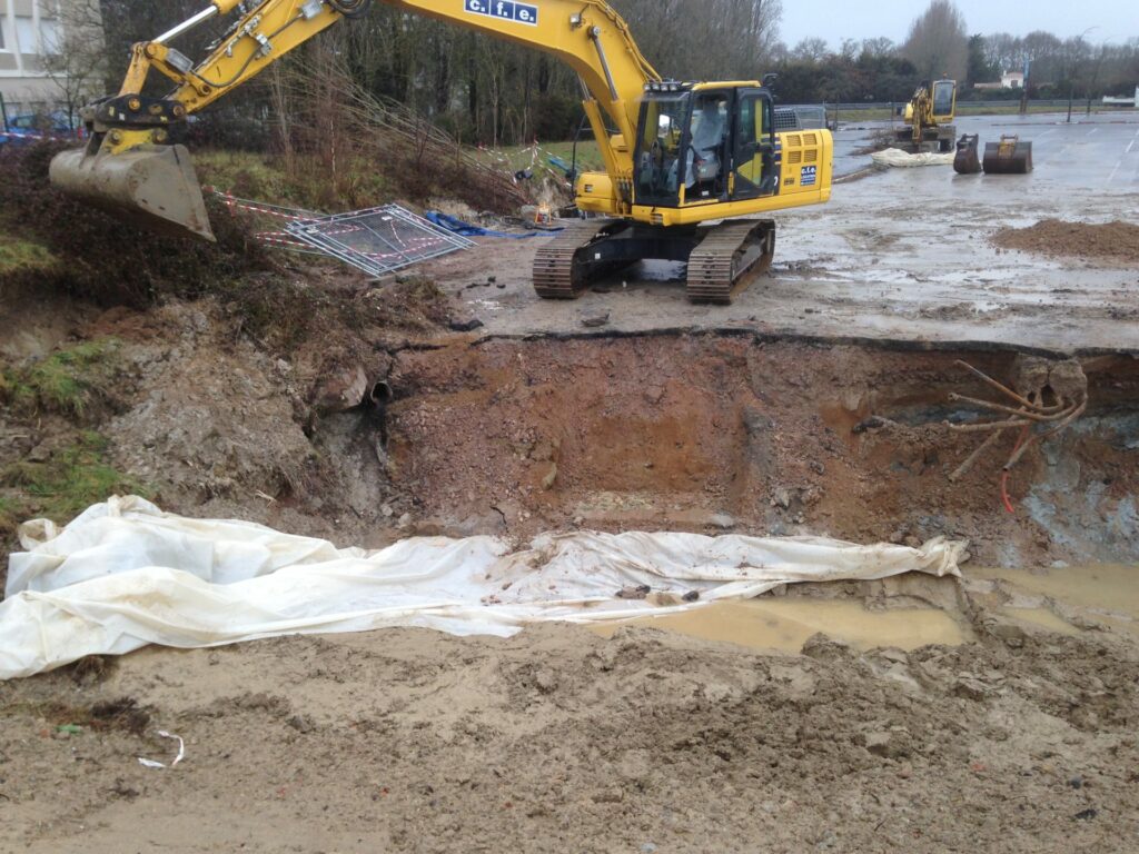 Chantier de dépollution